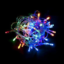 Aleko 10 ft. 30-Light LED Multi-Color Battery Operated String Light