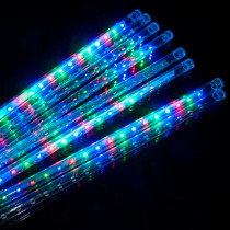 Aleko 36 Multi-Color LED Meteor String Light