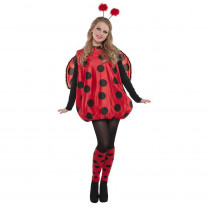 Amscan Womens Darling Ladybug Halloween Costume Standard