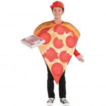 Amscan Kid's Pizza Halloween Costume, Standard