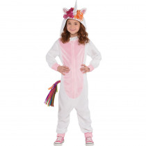 Amscan Kid's Unicorn Zipster Halloween Costume, Large