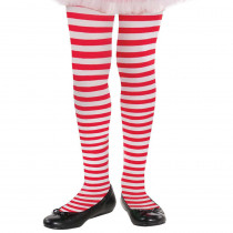 Amscan Child S/M Candy Stripe Christmas Tights (3-Pack)