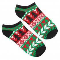 Amscan Ugly Sweater Christmas No Show Socks (2-Count, 8-Pack)