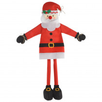 Amscan 36 in. Christmas Friendly Santa Standing Decoration (2-Pack)