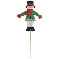 Amscan Friendly Snowman 25 in. Christmas Yard Sign (4-Pack)