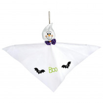 Amscan 24 in. Halloween Small Ghost Hanging Decoration (4-Pack)
