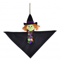 Amscan 12 in. Halloween Value Witch Hanging Decoration (8-Pack)