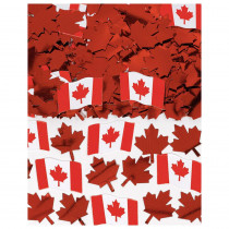 Amscan Canadian Flag Printed Confetti (5-Pack)