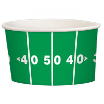 Amscan 3.75 in. x 2.25 in. Football Field Treat Cups