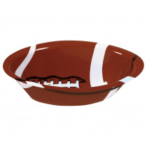 Amscan 14.5 in. x 3.5 in. Football Serving Bowl