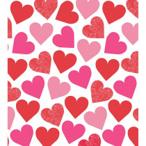 Amscan Key To Your Heart 54 in. x 102 in. Plastic Valentine's Day Table Cover (3-Pack)