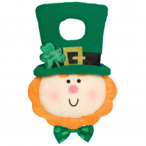 Amscan 12 in. St. Patrick's Day Leprechaun Plush Door Hanger (2-Pack)