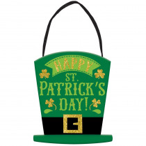 Amscan 5.5 in. x 4.5 in. Happy St. Patrick's Day MDF Sign (6-Pack)