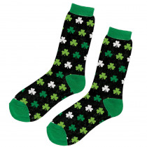 Amscan Fancy Shamrock St. Patrick's Day Crew Socks (2-Count, 4-Pack)