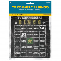 Amscan 7 in. Football Commercial Bingo Game