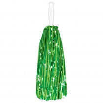 Amscan Green Plastic St. Patrick's Day Pom Poms (4-Pack)