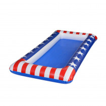 Amscan 4.5 in. x 24 in. x 48 in. Patriotic Inflatable Cooler