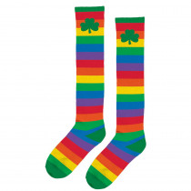 Amscan Rainbow St. Patrick's Day Knee High Socks (2-Count, 2-Pack)