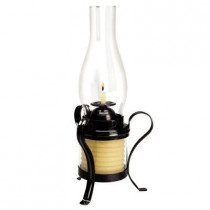 Candle by the Hour 40-Hour Coil Candle with Hurricane Lamp