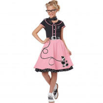 California Costume Collections Girls 50'S Sweetheart Costume