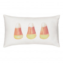 Cathy's Concepts 18 in. x 9 in. Candy Corn Lumbar Pillow