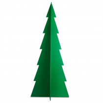 35.6 in. Christmas Tannenbaum Tree Decoration in Emerald Green