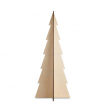 35.6 in. Christmas Tannenbaum Tree Decoration in Natural
