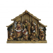 8.75 in. Christmas Nativity in Relief