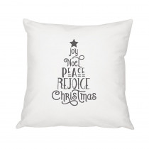 16 in. Christmas Throw Pillow with Christmas Tree Design