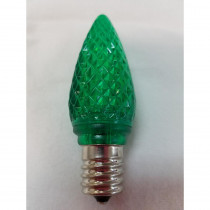 C9 Green Incandescent Bulb (Pack of 25)