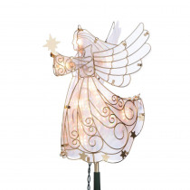 11 in. H Electric Angel Tree Topper