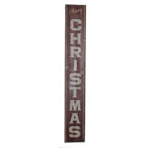 40 in. Wood Christmas Sign