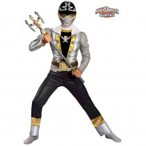 Disguise Boys Special Ranger Silver Super Mega Costume