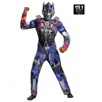 Disguise Boys Transformers 4 Optimus Prime Classic Muscle Costume