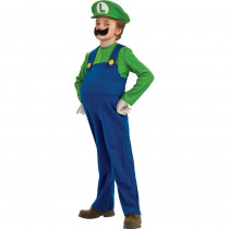 Disguise Child Deluxe Super Mario Luigi Costume