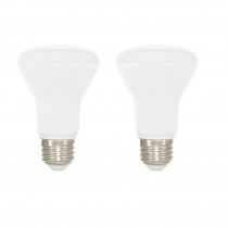 Euri Lighting 50W Equivalent Soft White BR20 Dimmable LED CEC-Certified Light Bulb (2-Pack)