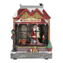 Exhart 9 in. Christmas Yard Decor Moving Train