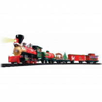 EZTEC Battery Operated Wireless Remote Control North Pole Express Christmas Train Set