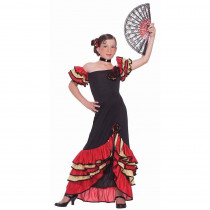 Forum Novelties Girls Flamenco Girl Costume