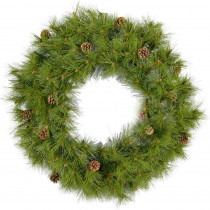 Fraser Hill Farm 36 in. Eastern Pine Artificial Holiday Wreath