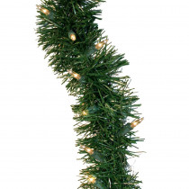 GE 36 ft. Holiday Classics Artificial Garland with 100 Clear Lights
