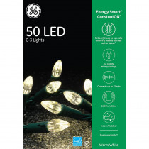 GE EnergySmart Colorite 50-Light LED Warm White C3
