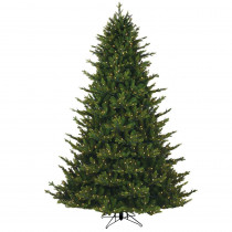 GE 7.5 ft. Just Cut Canadian 1-Plug Artificial Christmas Tree with Dual Color LED