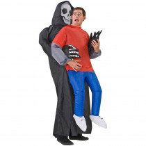 Gemmy Inflatable Grim Reaper Victim Adult Costume