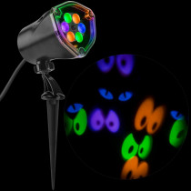 Gemmy Lightshow Projection Whirl-a-Motion Eyes Spot Light