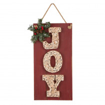Glitzhome 16 in. Wooden NOEL  Wall Sign