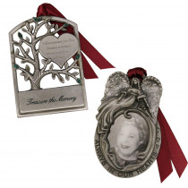 Gloria Duchin Angel Frame and Tree Memorial Ornament Set