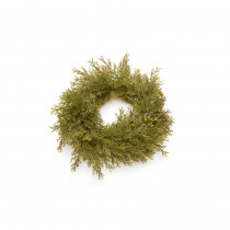 National Tree Company 12 in. Cedar Pine Candle Ring