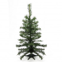 Northlight 2 ft. x 10 in. Canadian Pine Medium Artificial Christmas Tree