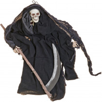 36 in. Halloween Hanging Reaper With Scythe